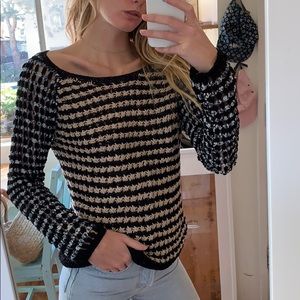 Rag and bone loose knit sweater